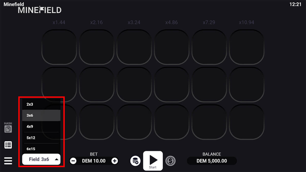 image de présentation multiplicateur Minefield