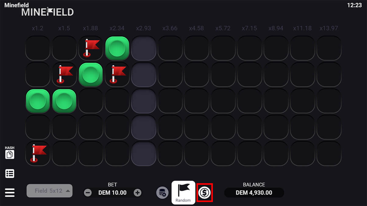 image de présentation gains Minefield