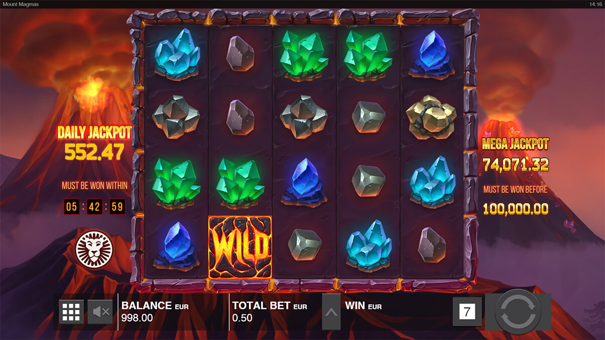 image de présentation bonus de la machine à sous Mount Magmas