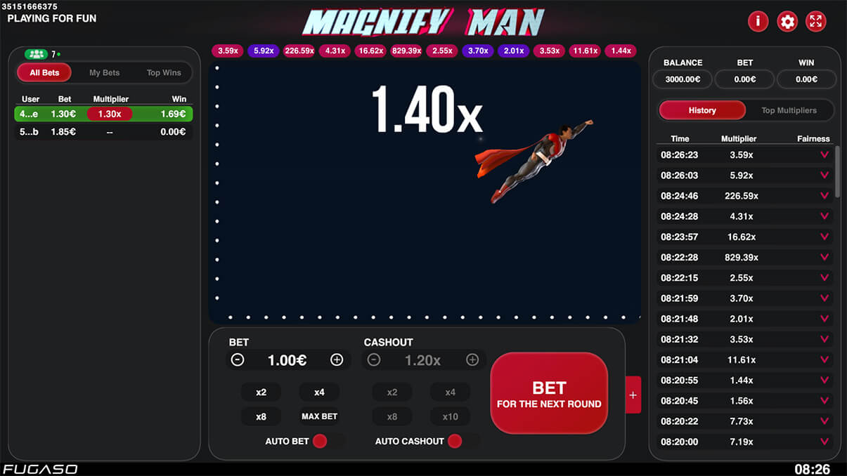image de présentation du mini-jeu Magnify man