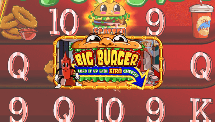 Big Burger Load it up with Xtra Cheese machine à sous gratuite