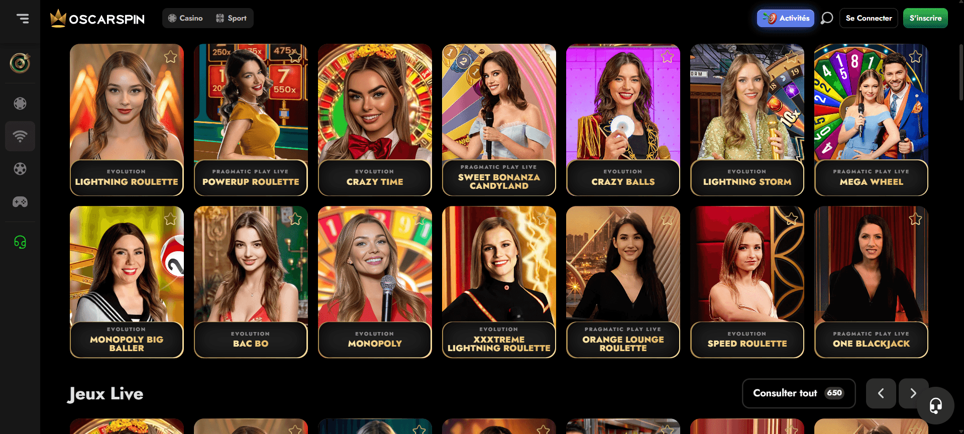 live casino oscarspin casino