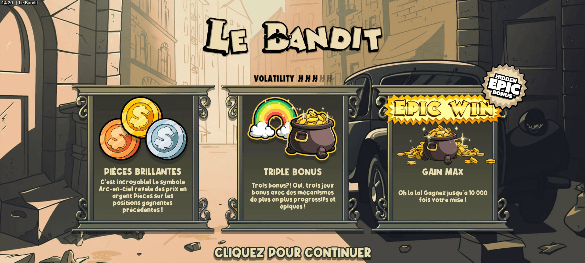 Bonus Le Bandit