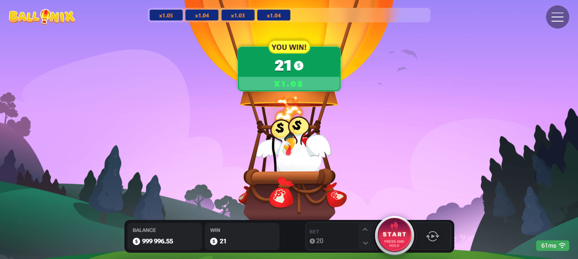 Ballonix Jeu