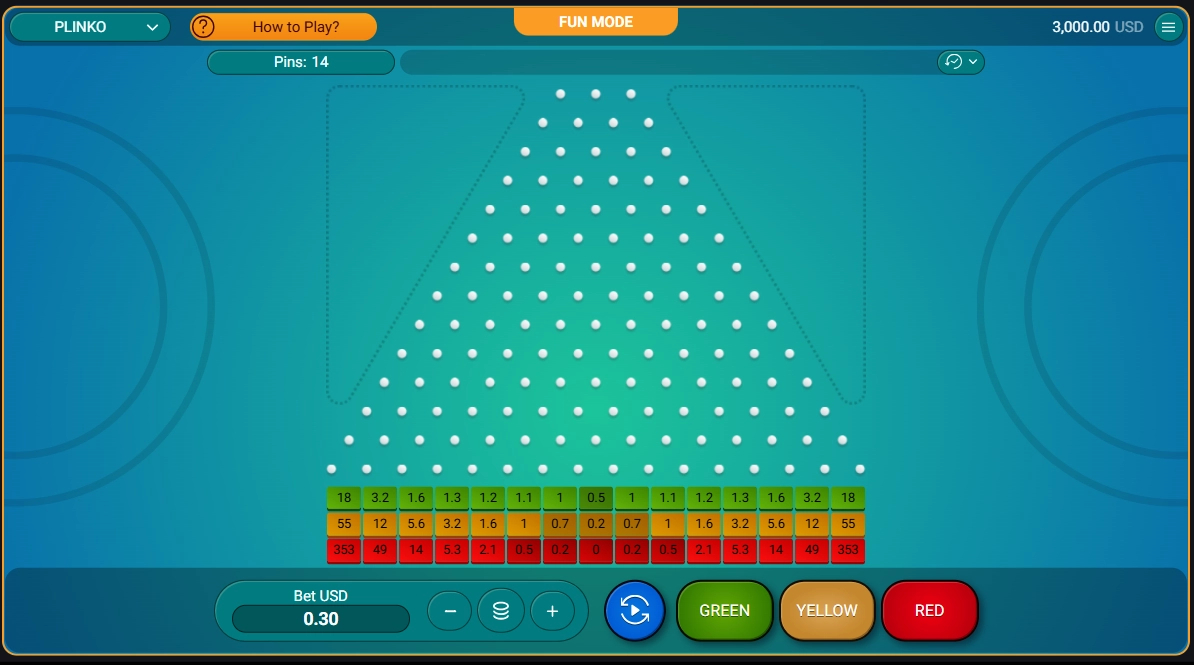 Plinko Casino Jeu