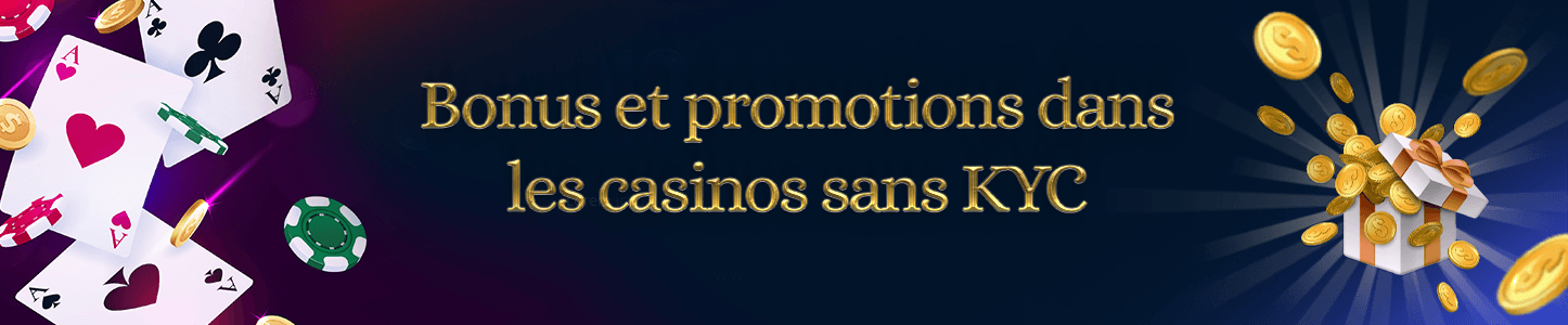 bonus casino sans kyc